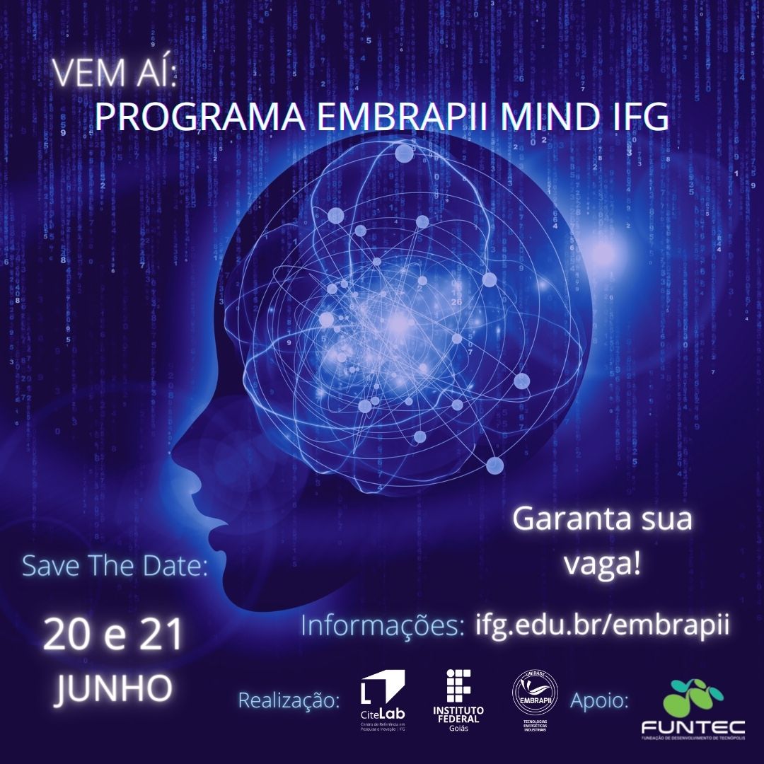 Logo do evento EMBRAPII MIND